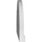Ekena Millwork Round Top Surface Mount PVC Gable Vent: Functional, w/ 2"W x 2"P Brickmould Sill Frame, 24"W x 16"H GVPRT24X1603SF - alternate 4